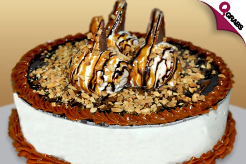 For QR90 Indulge with Your Choice of Delicious Gelato Cakes - Choose from 5 Scrumptious Flavors! (QR180 Value)